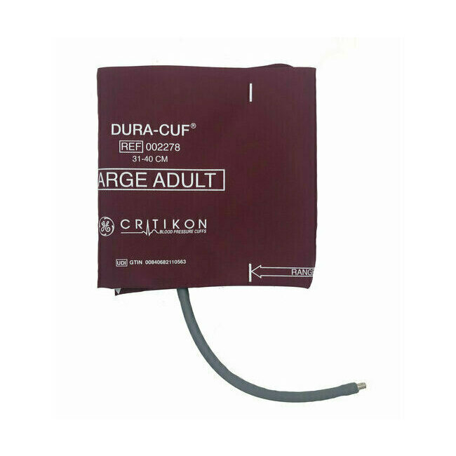 Brassard Dura-Cuf Critikon simple tubulure pour Dynamap - raccord baïonnette (31-40 cm)