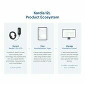 Appareil ECG portable 12 d�rivations Kardia 12L Alivecor 5 �lectrodes